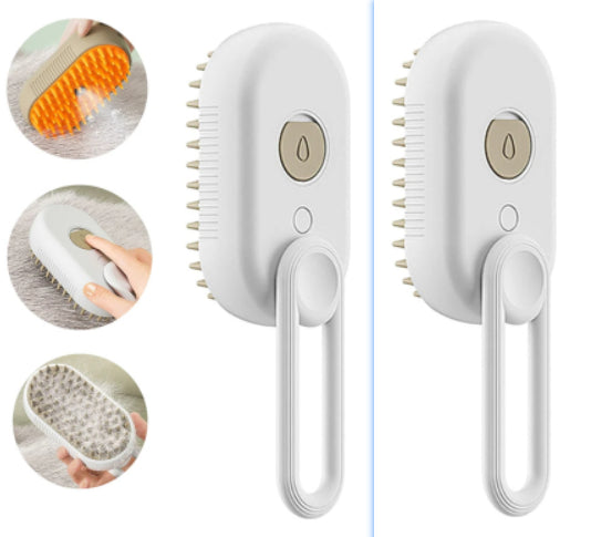 Furever 3-in-1 Electric Steam Pet Brush